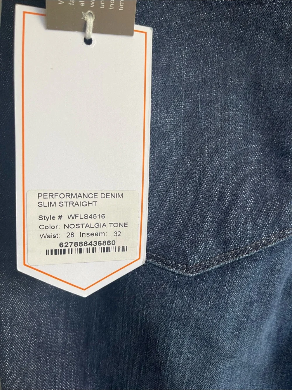 NWT DU/ER Women’s Performance Denim Slim Straight Nostalgia Tone Size W28 L32 - Picture 5 of 15
